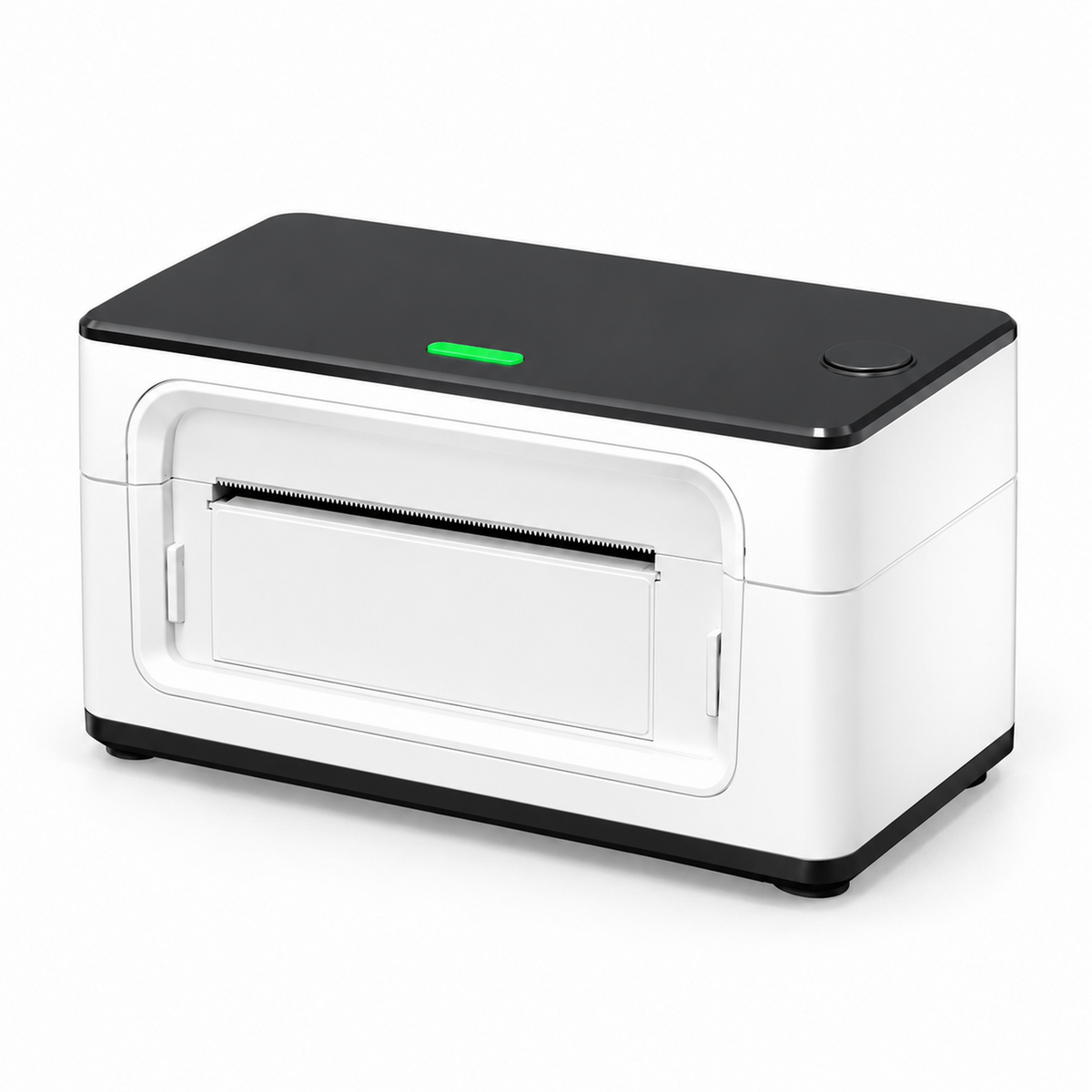 203 DPI Bluetooth Thermal Label Printer - White and Black